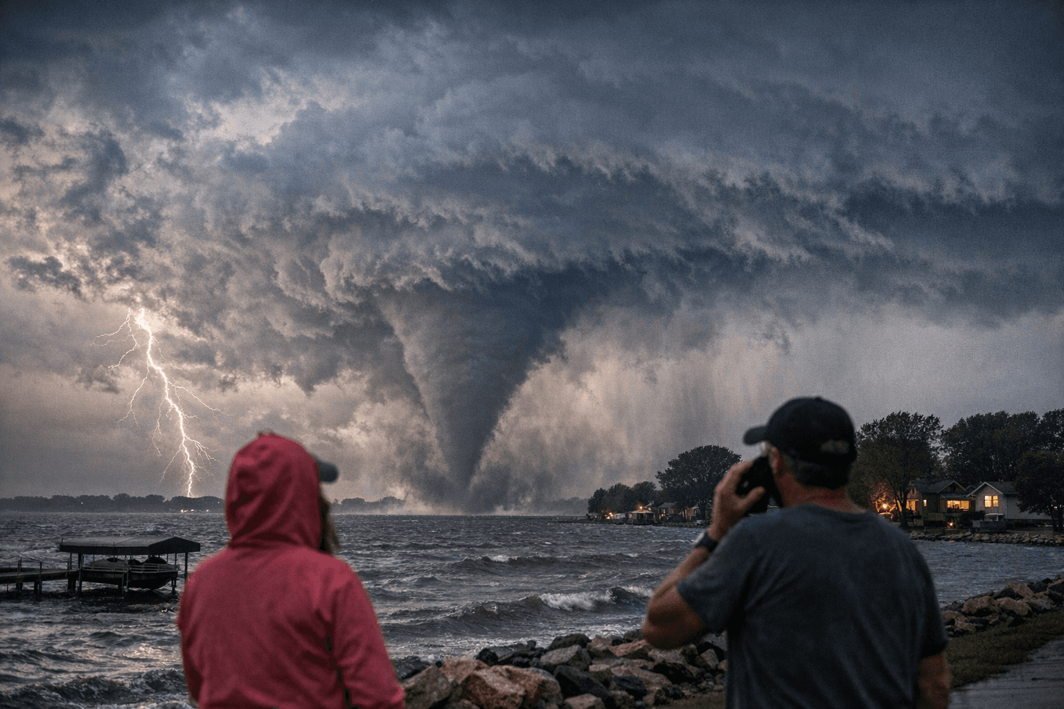 Tornado Warning Issued for Buena Vista County as Severe Storms Near Storm Lake