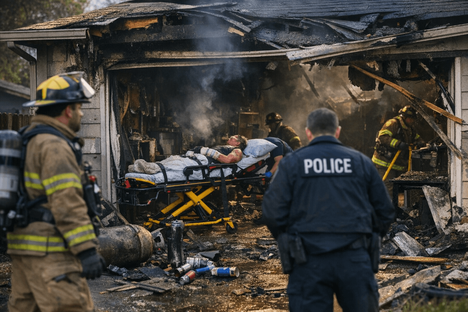 Eugene man faces arson charges after butane marijuana explosion at mother's home