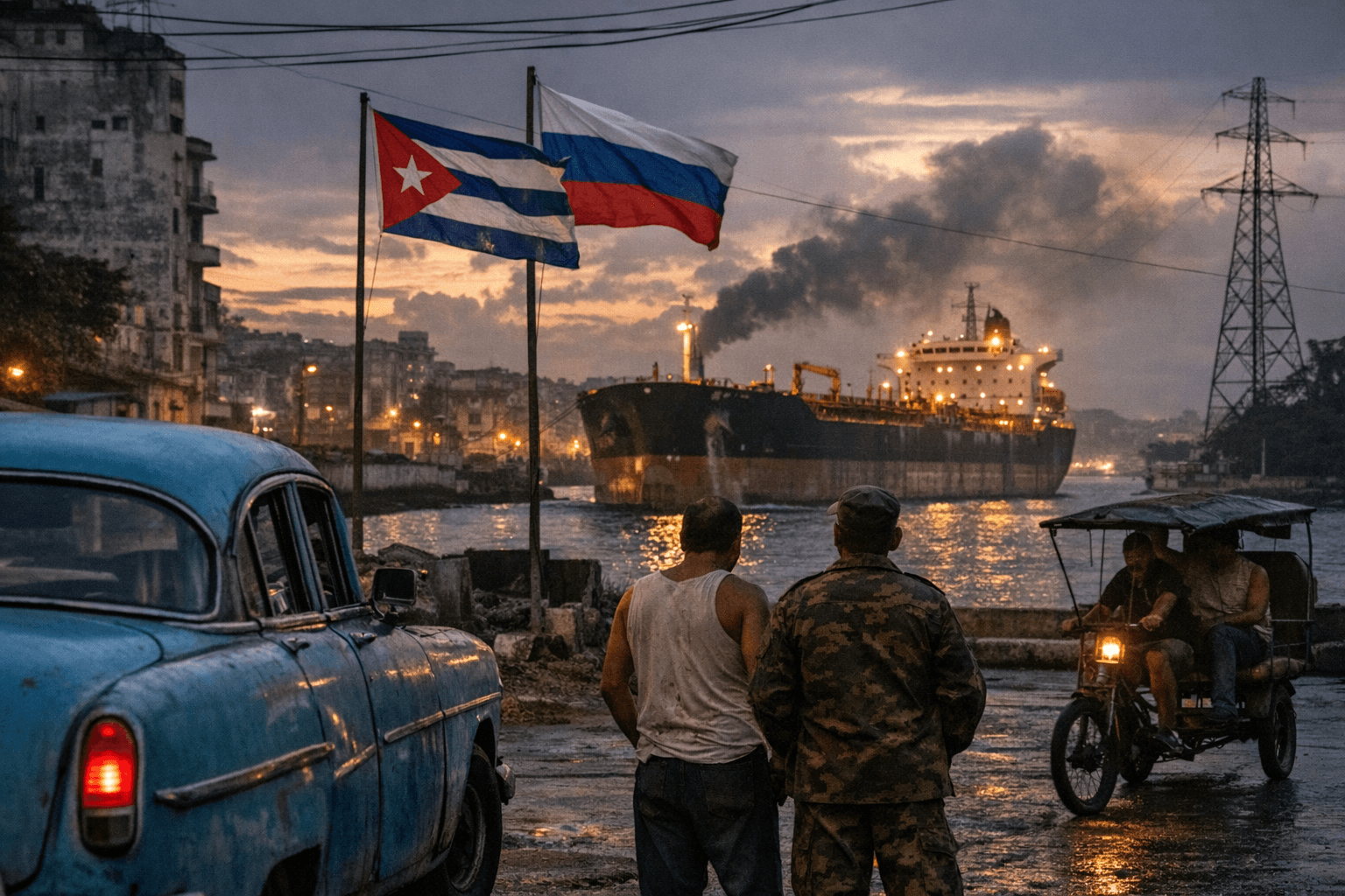 Russia vows to stay in Cuba, expand aid amid energy crisis