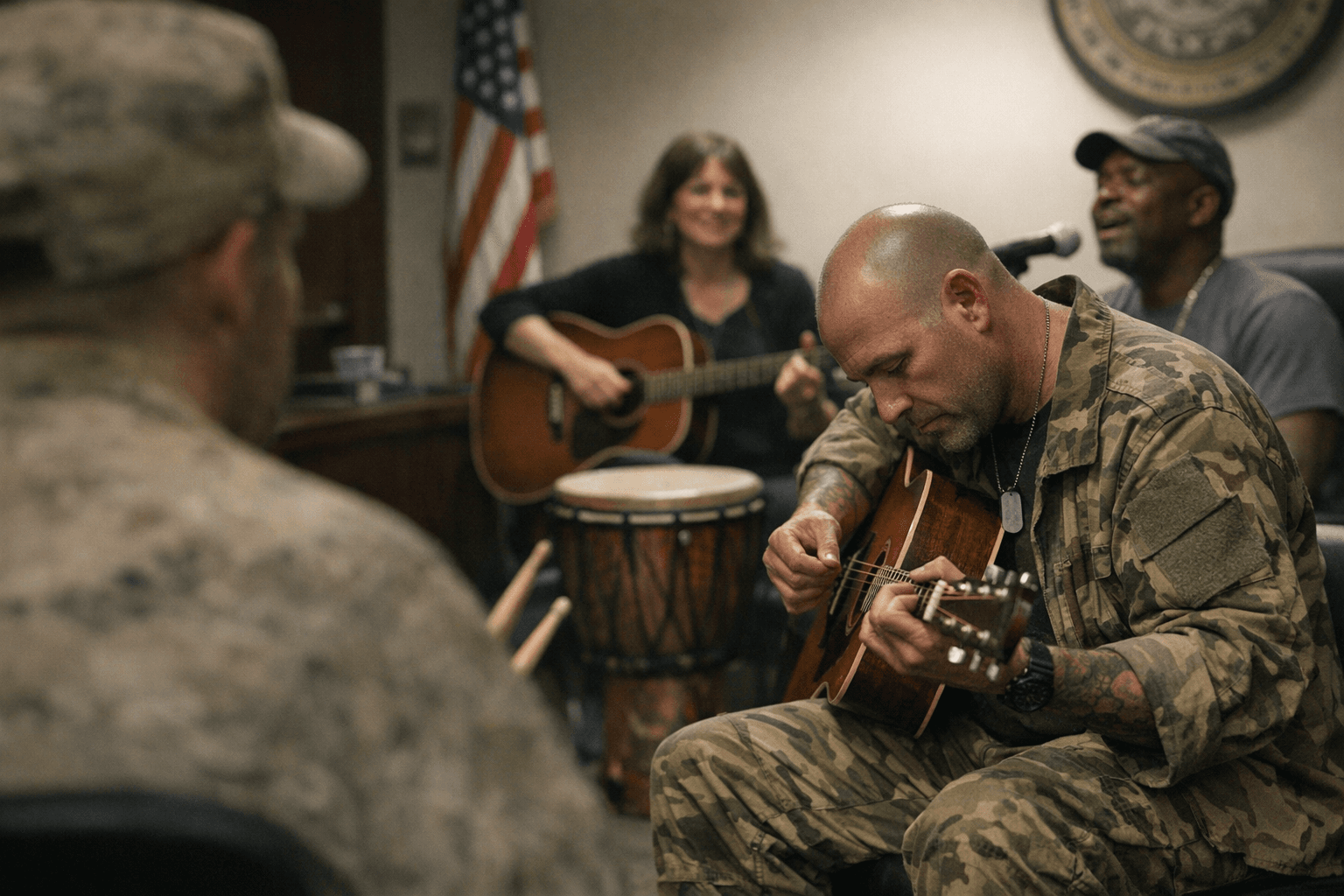 St. Louis County funds music therapy for veterans in treatment court