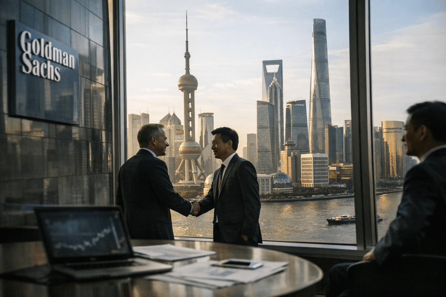 Goldman Sachs Wins Stake in $1 Billion China Investment Deal