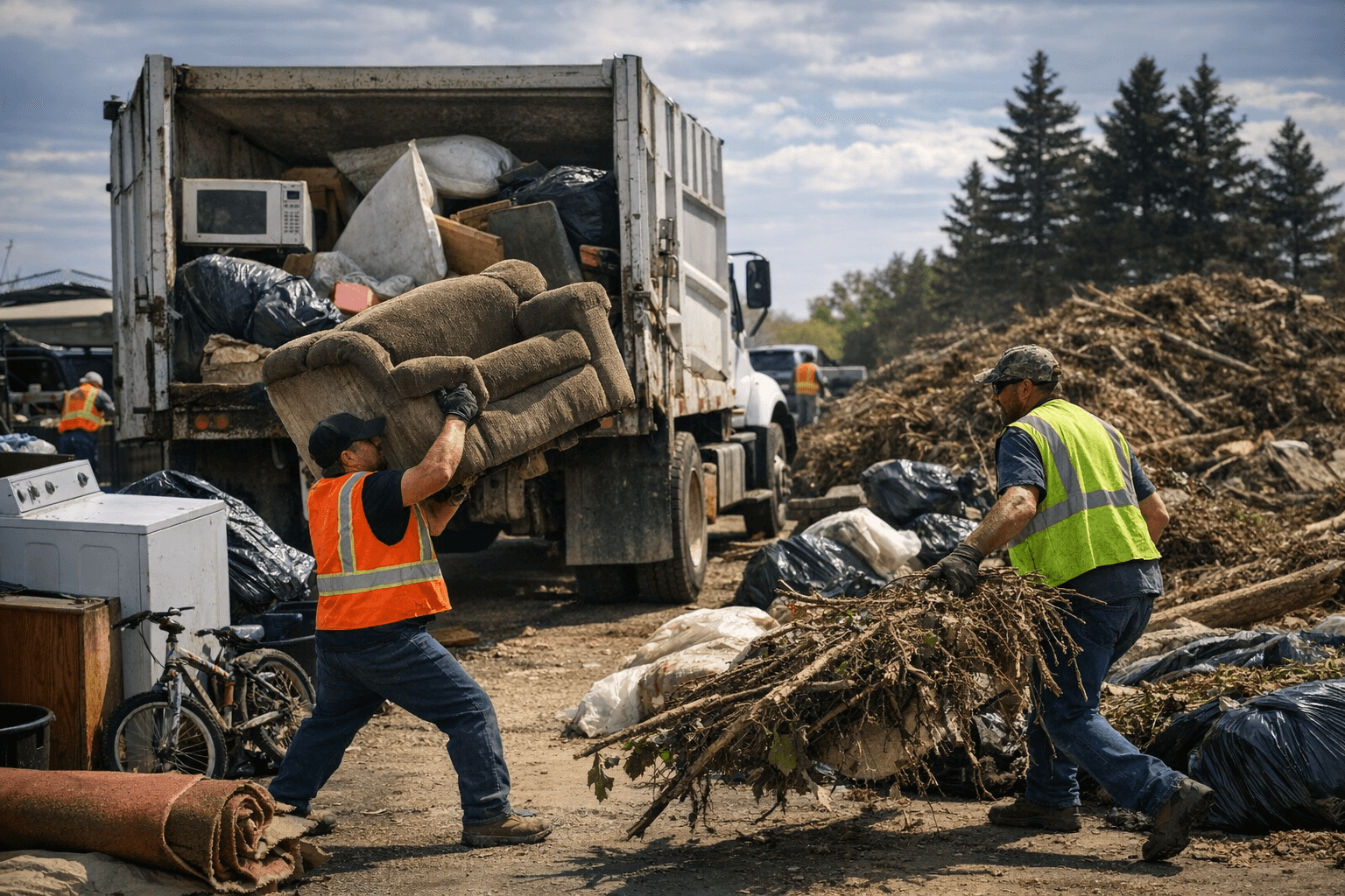 Parker announces free spring clean sweep for bulky trash, yard debris