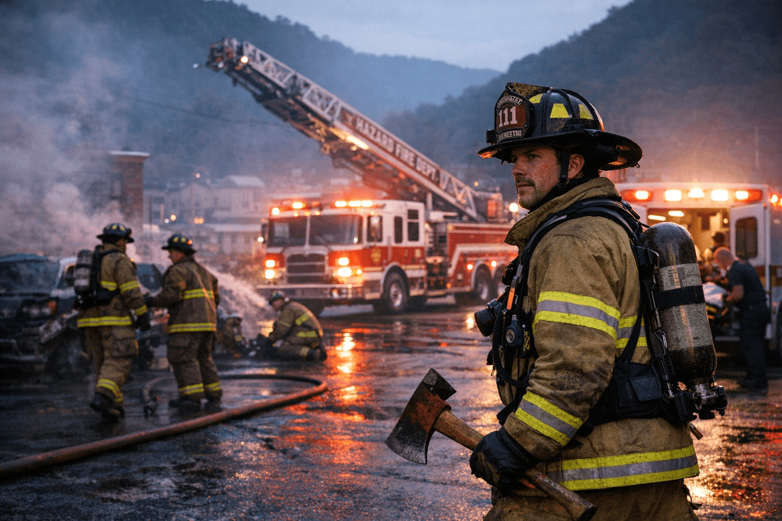Hazard Fire Department serves 30,000 daily in Perry County