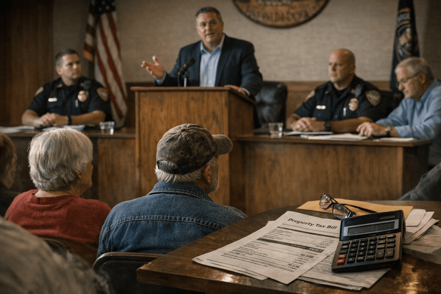 Maybrook defends steep tax hike, cites rising police and insurance costs