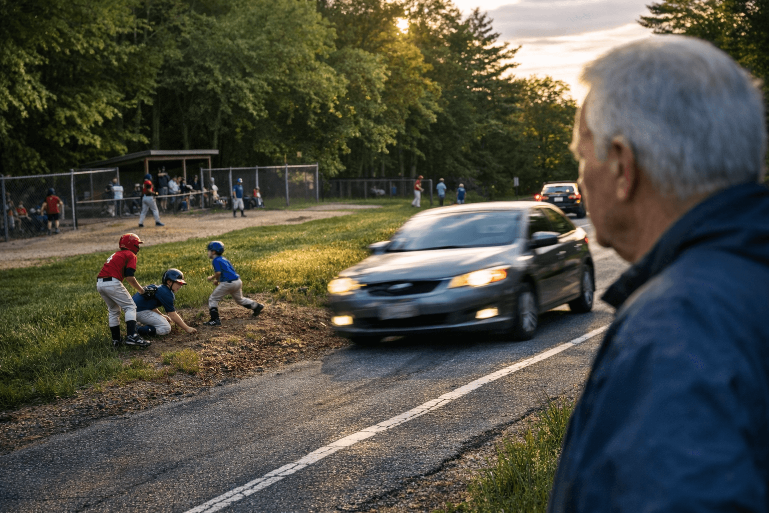 Goshen grandfather urges guardrails near Craigville Park fields for child safety