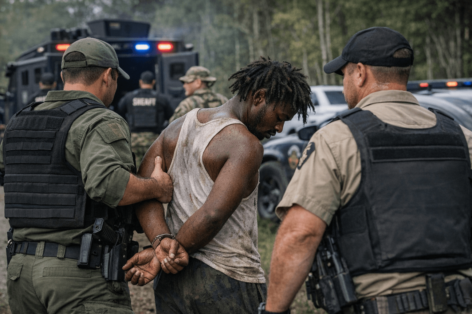 Escaped Hampton County inmate captured in Allendale County after weeklong search