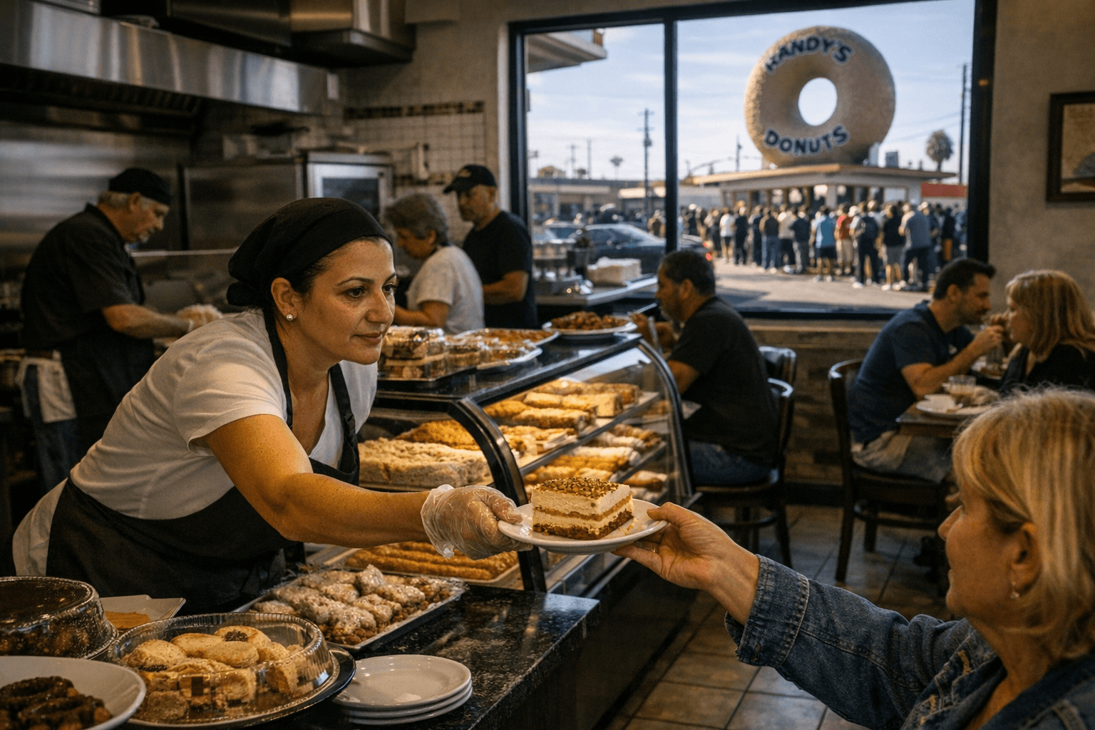Fresno family bakery draws crowds with desserts, lunch amid donut chain buzz
