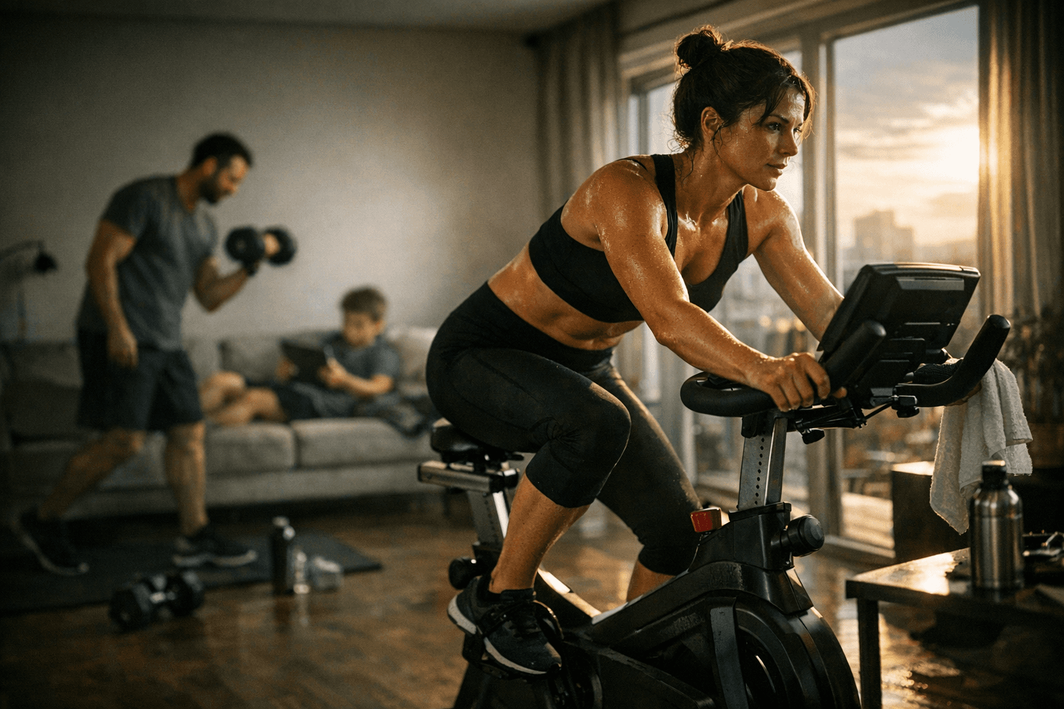 אופני כושר לבית: איך לבחור דגם מתאים ואימון יעיל