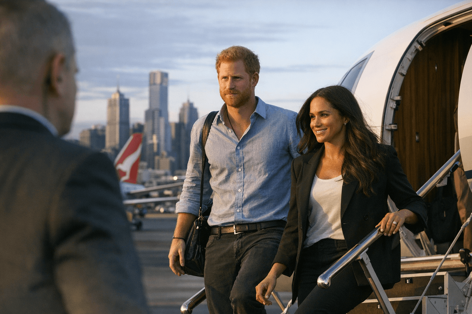 Harry and Meghan return to Australia for low-key four-day visit