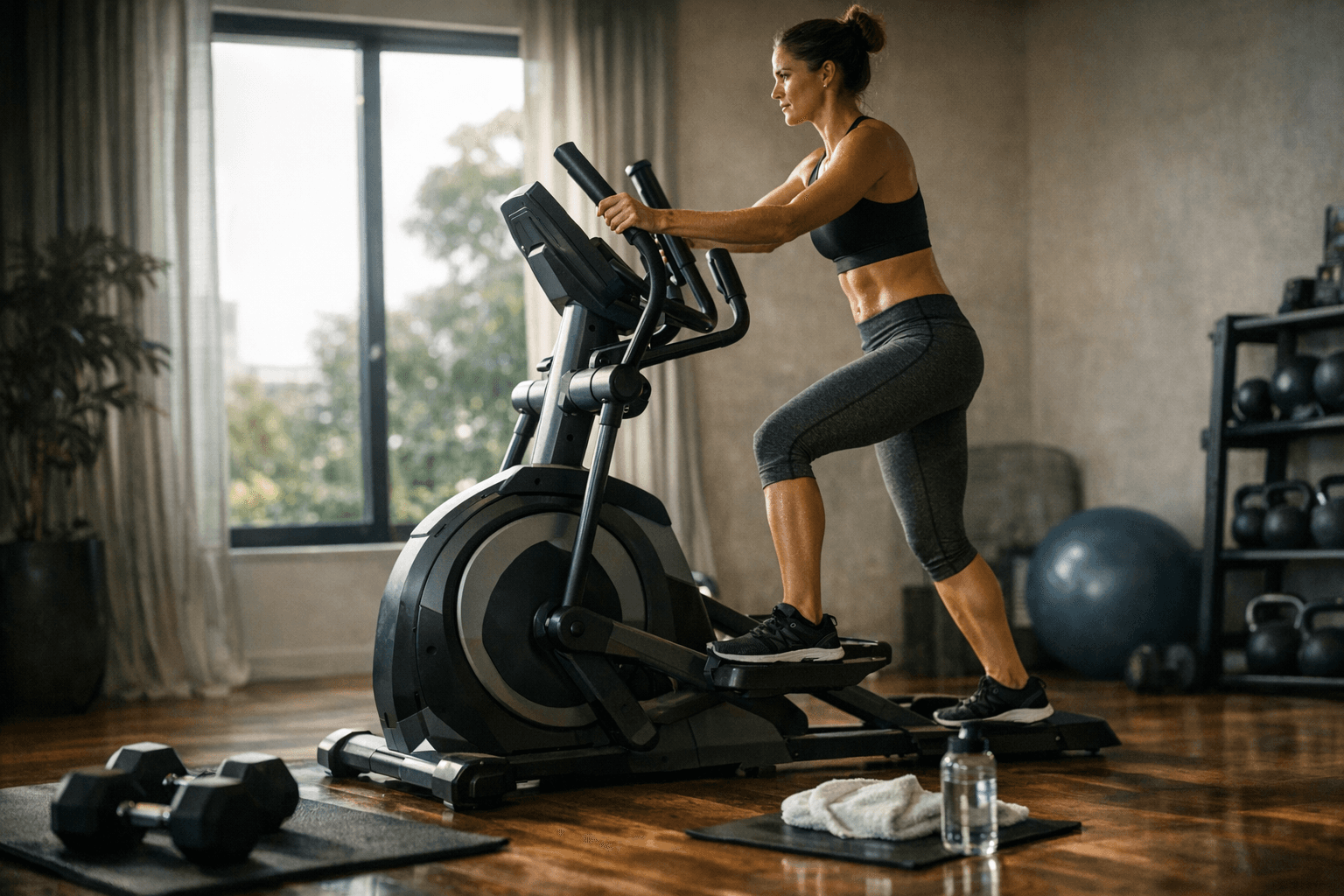 אליפטיקל ביתי: איך לבחור דגם יציב ואיכותי לאימון יעיל