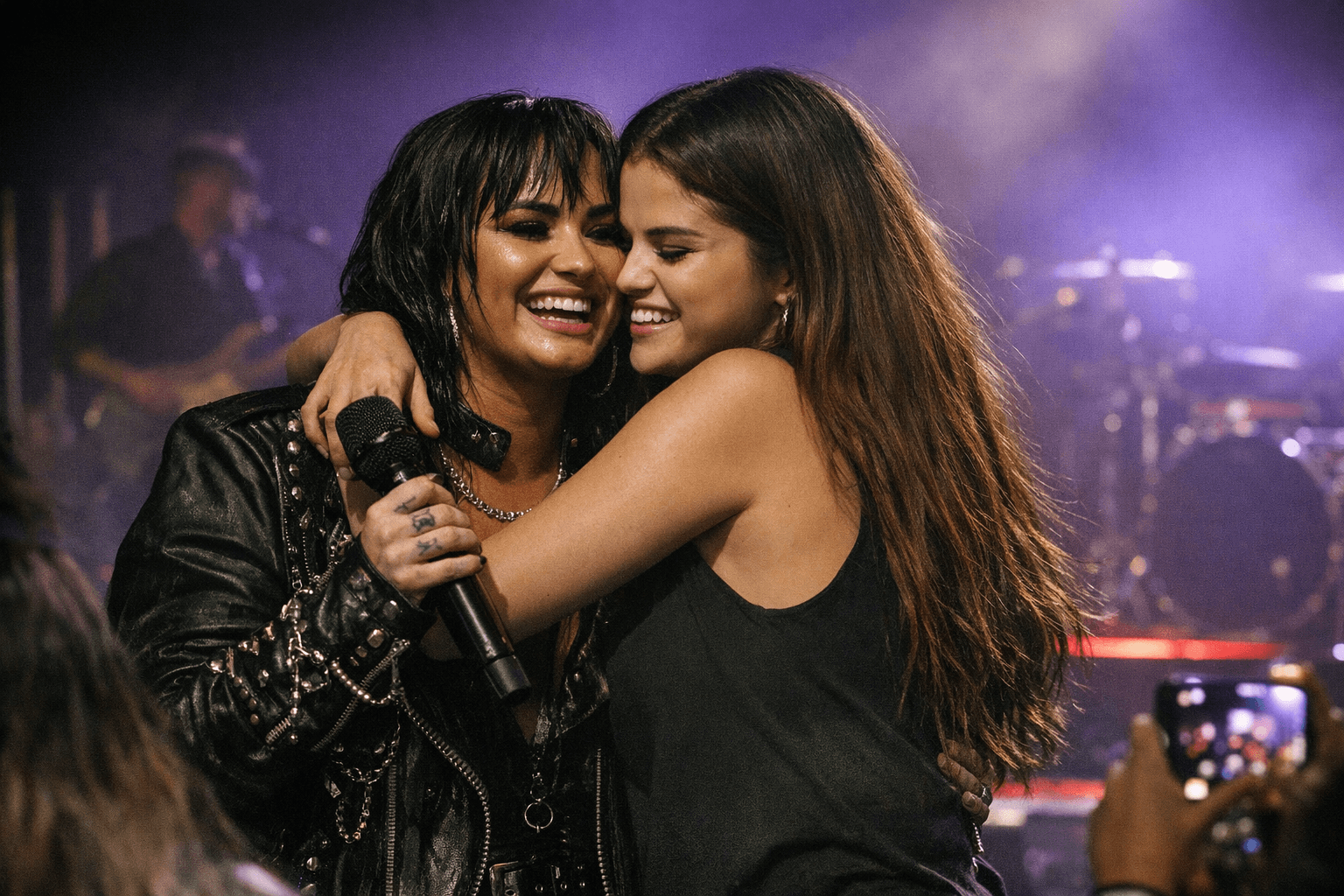 Selena Gomez cheers Demi Lovato’s tour, marking rare reunion after years