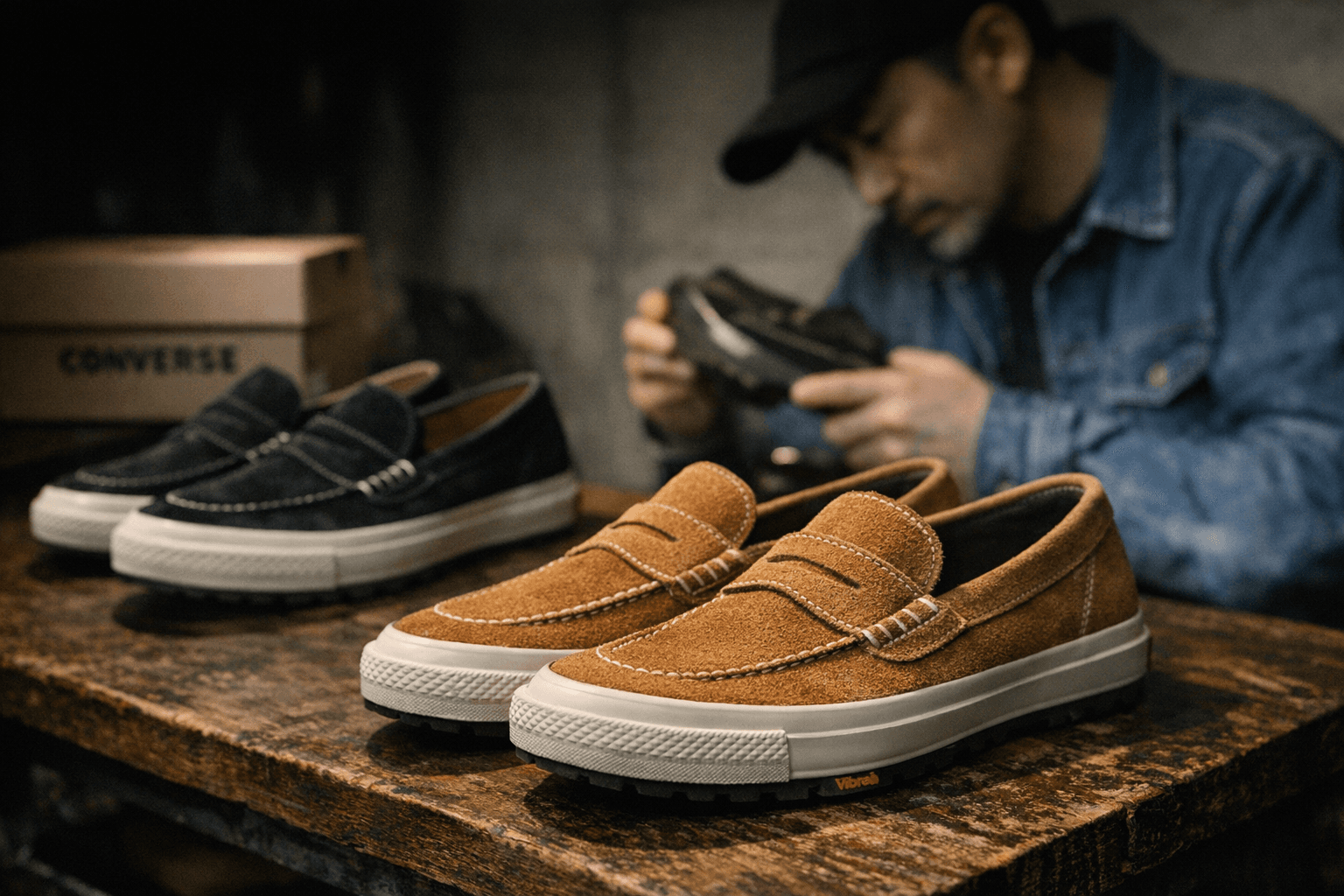Converse Addict, Japan’s luxury Chucks, returns with premium suede loafers
