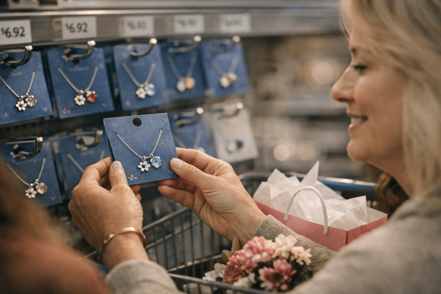 Walmart's $7 birth-month necklace makes personalized gifting affordable