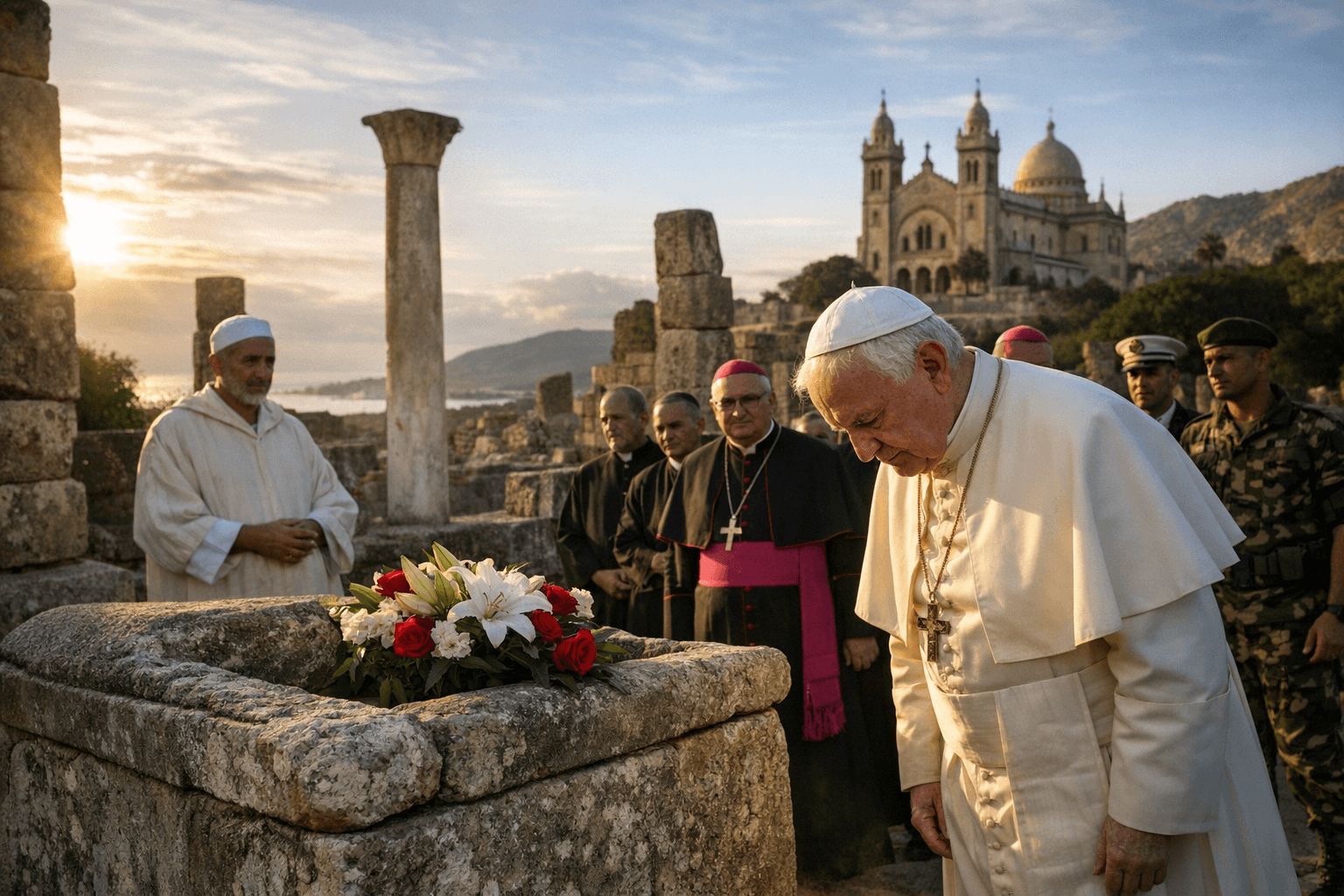 Pope Leo visits Algeria, retracing St. Augustine’s roots on historic trip