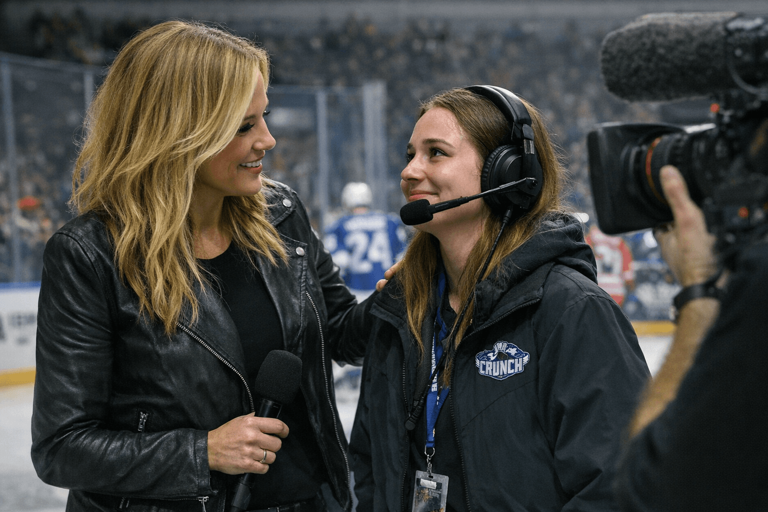 Julie Stewart-Binks praises Crunch intern Heidi Knoll after inspiring story goes viral