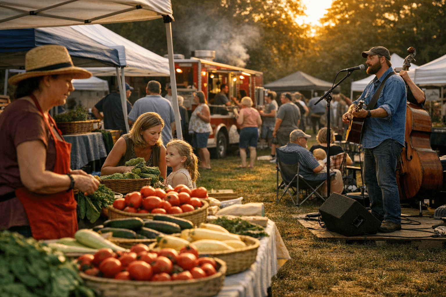 Goochland Farmers Market offers local produce, music and food trucks