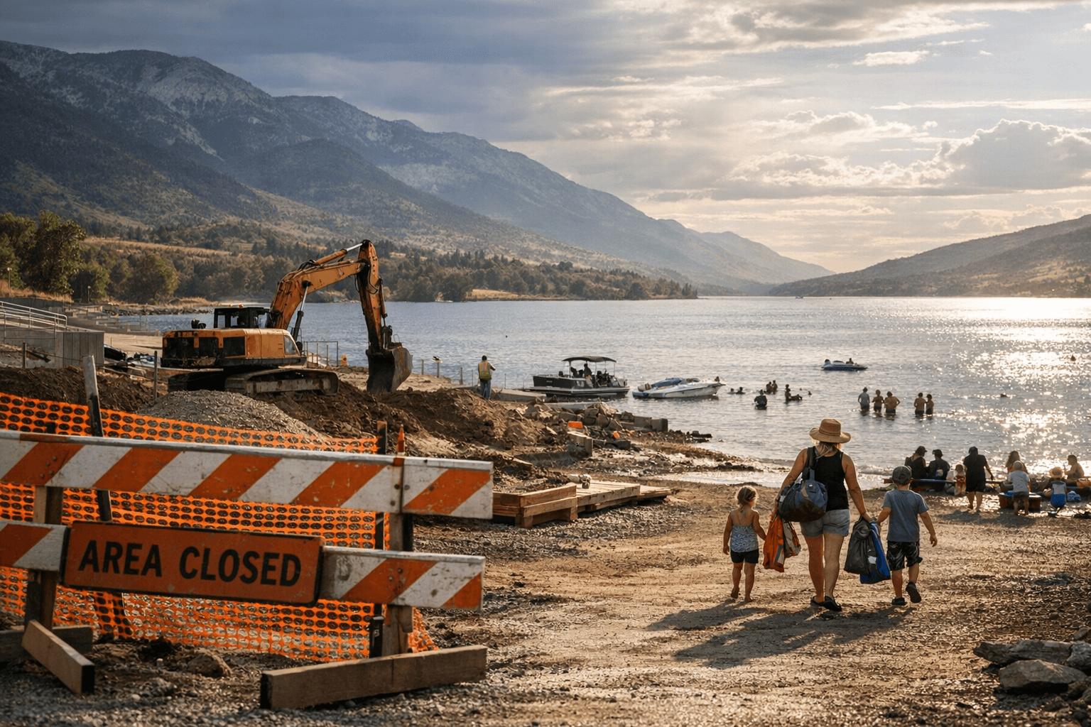 Pineview Reservoir closes access points as Forest Service rebuilds key facilities