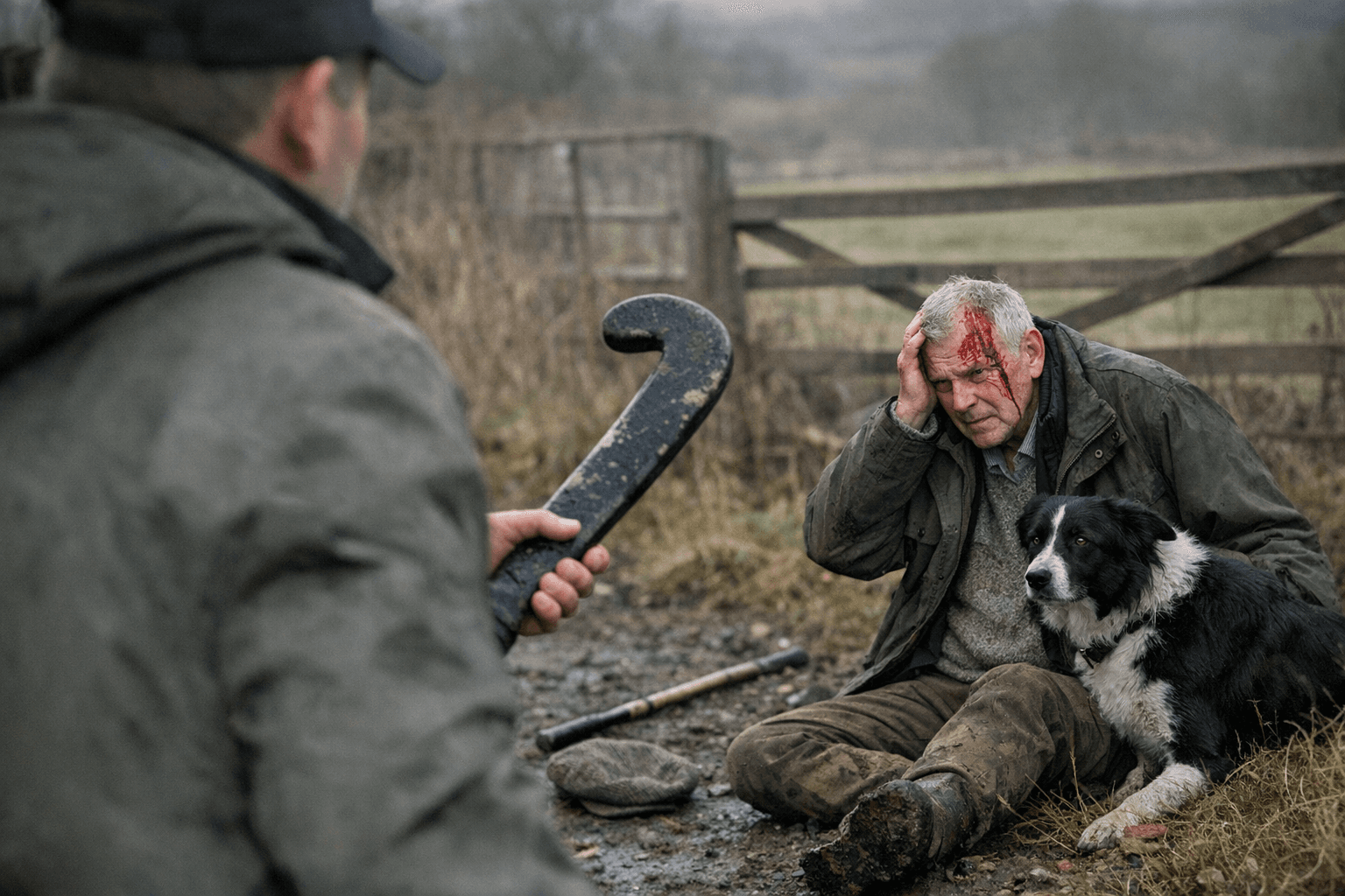 Grand National trainer jailed for attacking dog walker with hockey stick
