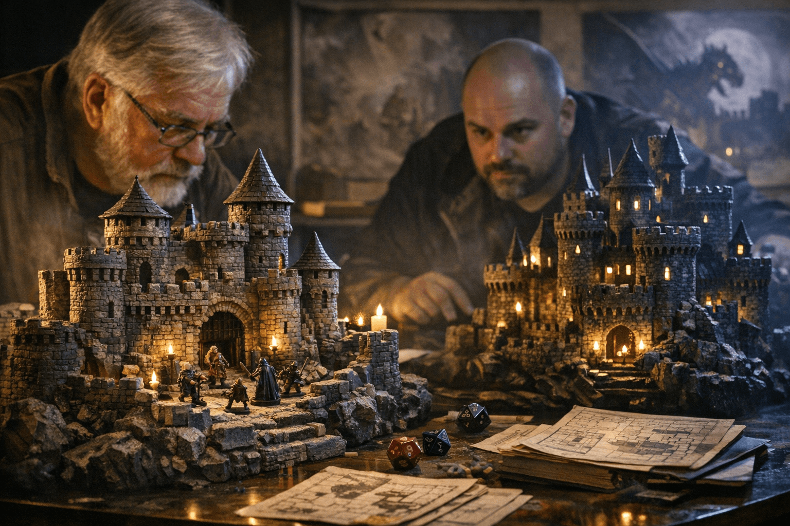 Two Gary Gygax Castle Crowdfunders Collide in Mega Dungeon Month