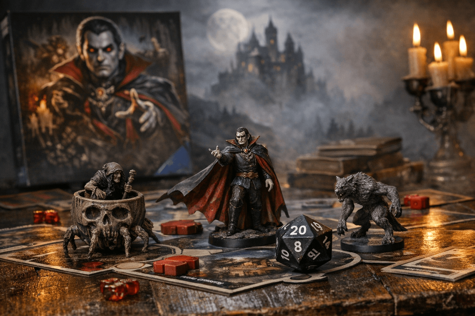Ravensburger Reveals Horrified: Dungeons & Dragons Ravenloft, New Gothic Crossover