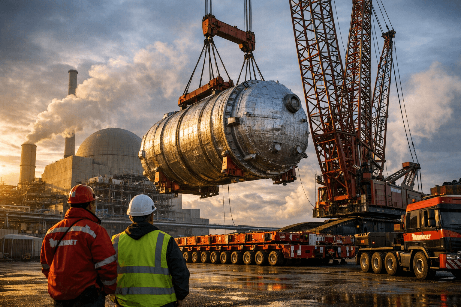 Mammoet and ULC-Energy Team Up to Speed Dutch Nuclear Builds