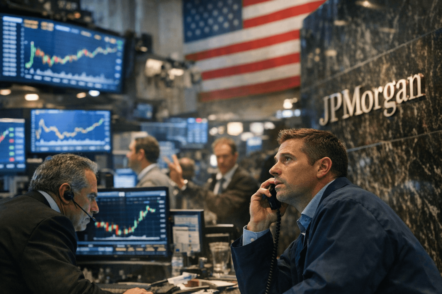 JPMorgan profit jumps 13%, trading revenue hits record high