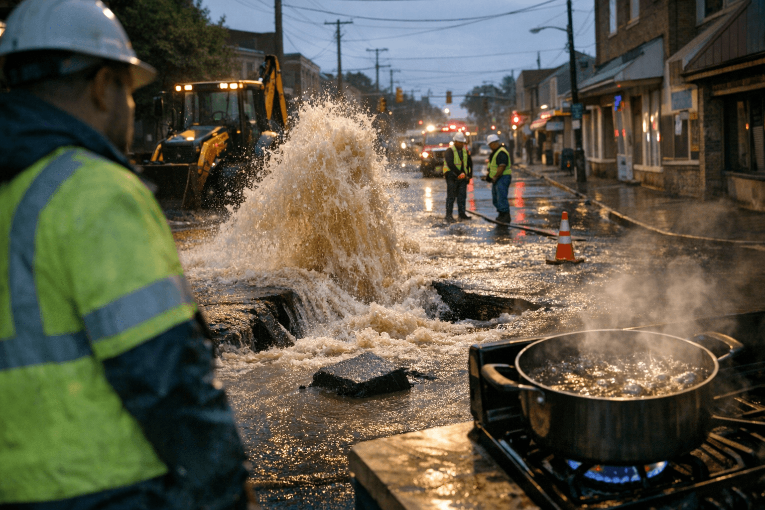 Water main break cuts service in Waynesboro, boil notice issued