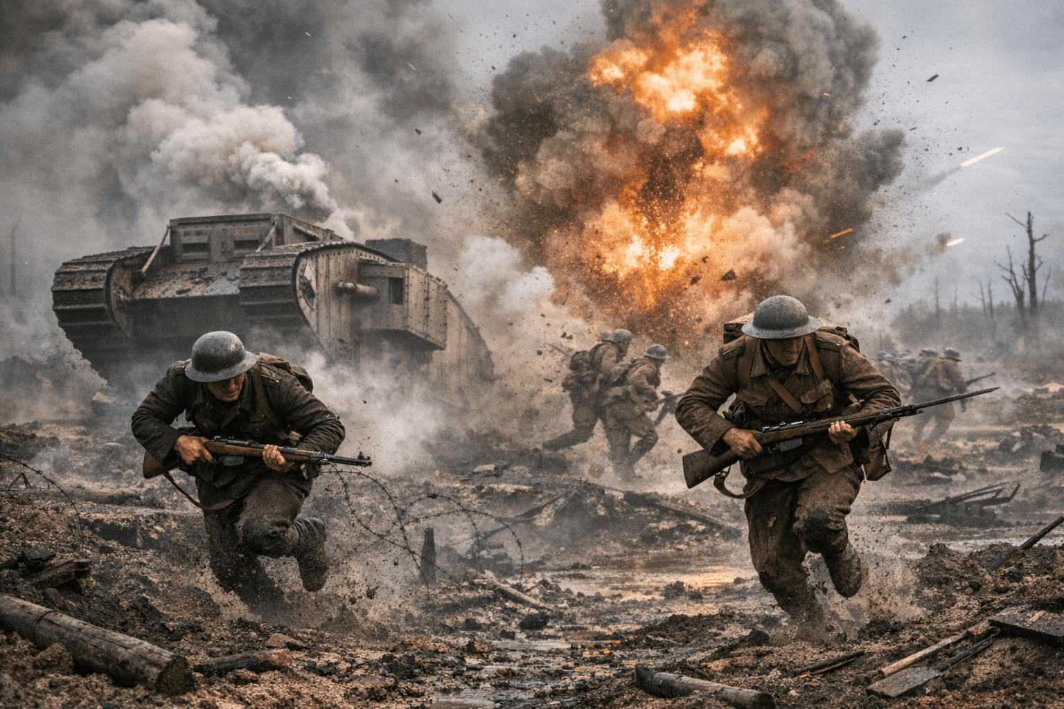 WELTKRIEG 1: Firestorm hits Android open beta with World War I battles