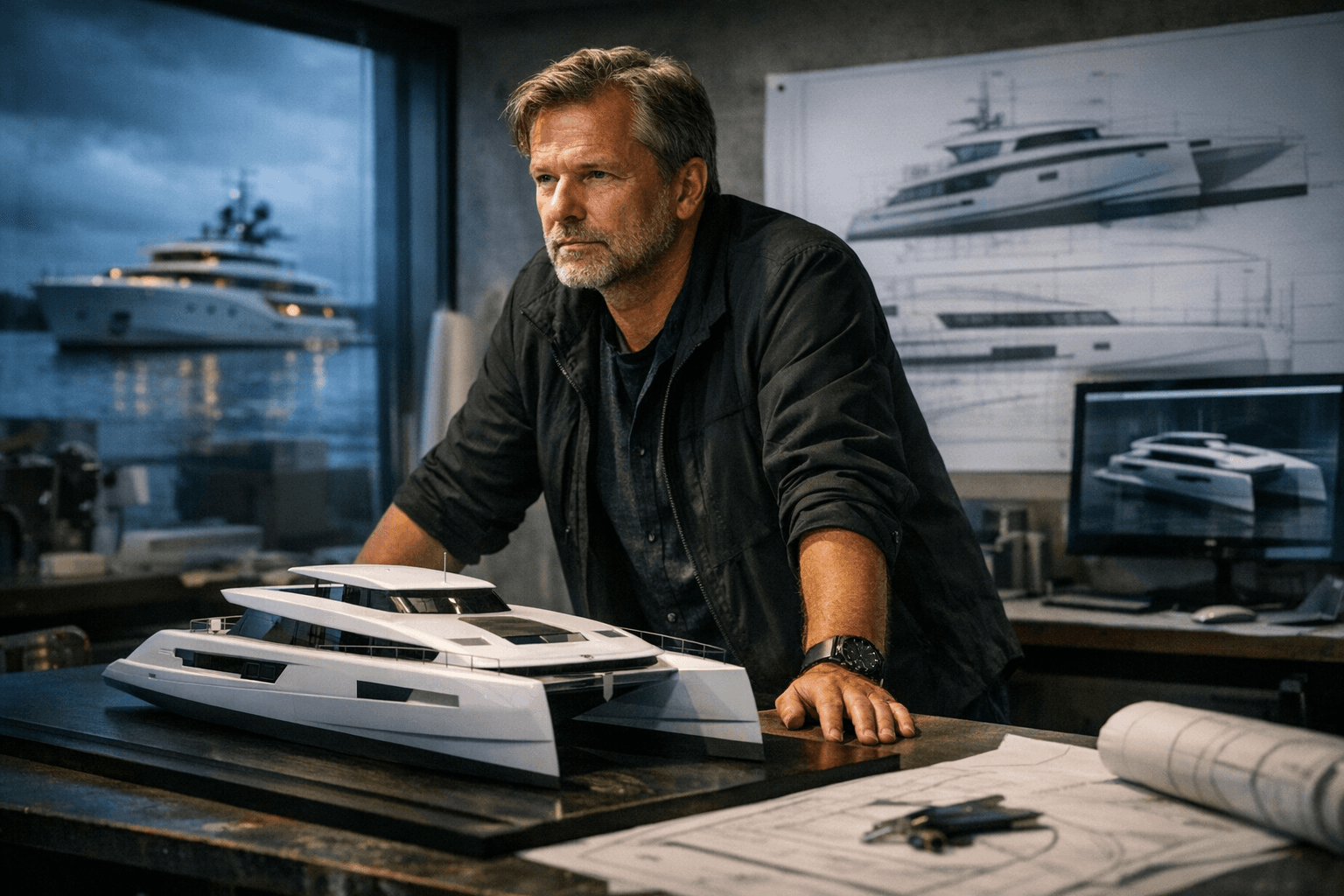 Jarkko Jämsén Shapes Superyachts and Experimental Catamarans with Nordic Precision