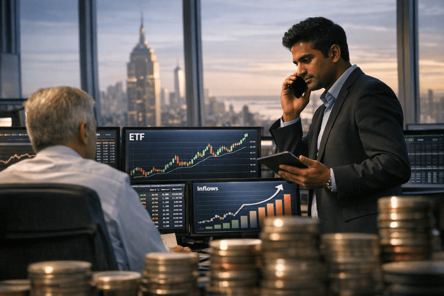 BlackRock profit jumps as ETF inflows and performance fees surge