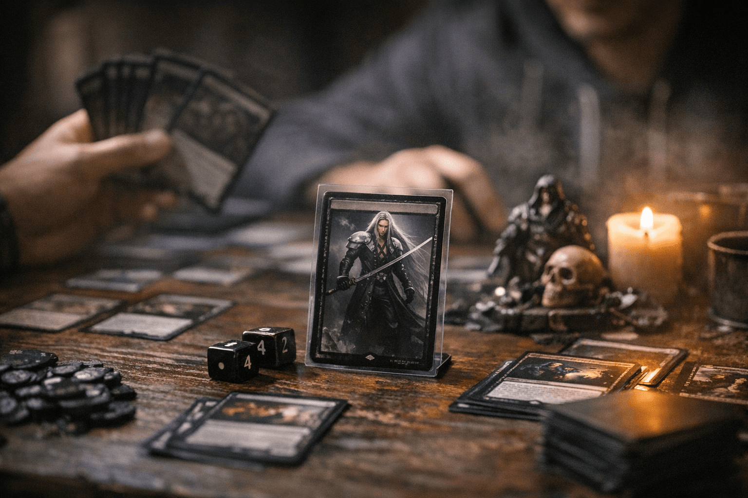 Sephiroth, Fabled SOLDIER, EDHREC tracks hot and not in mono-black builds