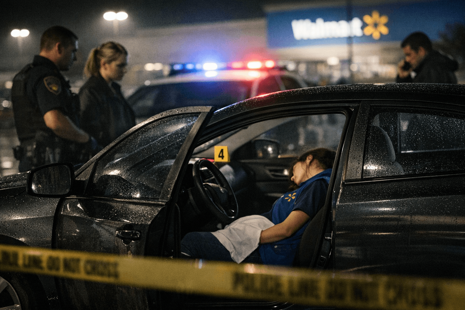 Walmart worker found dead in car after break, ex-partner charged with murder