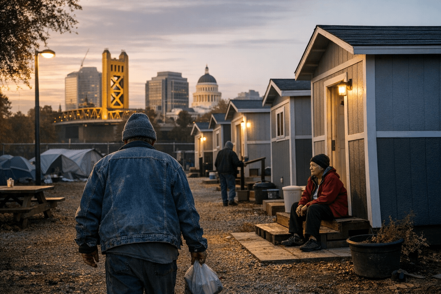 Sacramento keeps tiny homes central in homeless housing plan