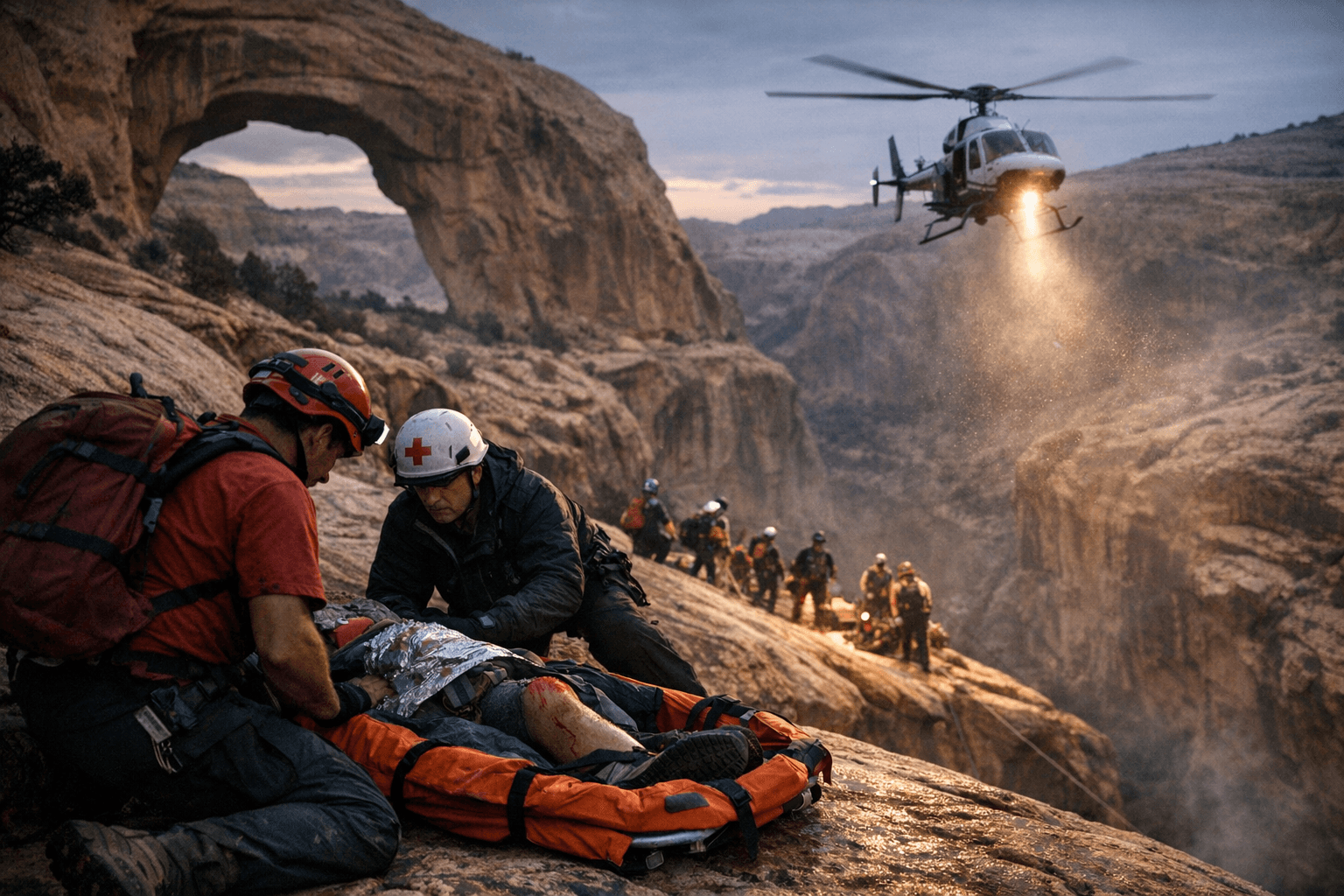 Family Hike Near Pritchett Arch Ends in Fatal Canyon Fall, Rescue