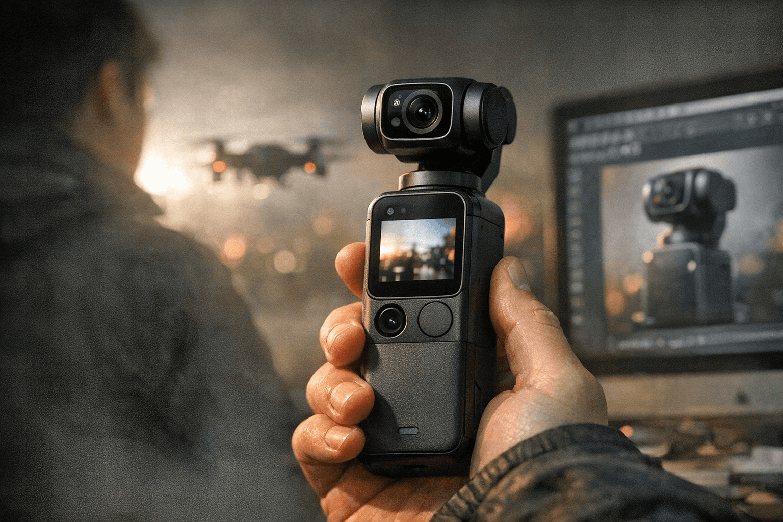 DJI teases April 16 launch, leaked image hints at Osmo Pocket 4