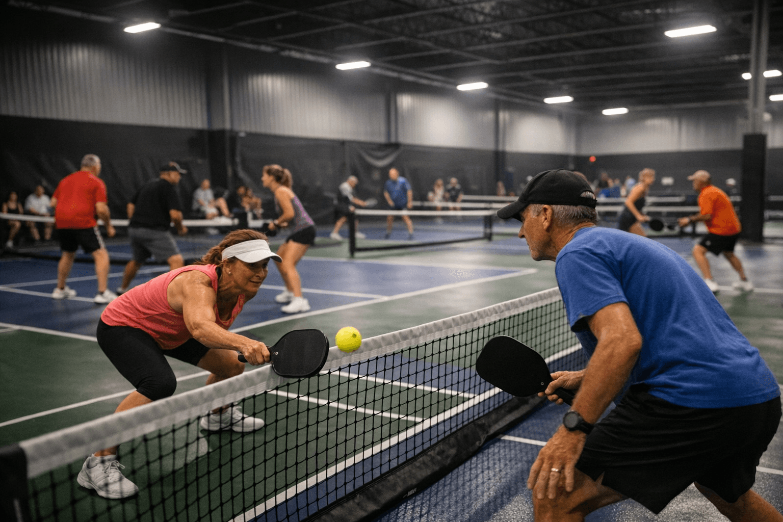 Virginia Beach gets new indoor pickleball hub with seven courts