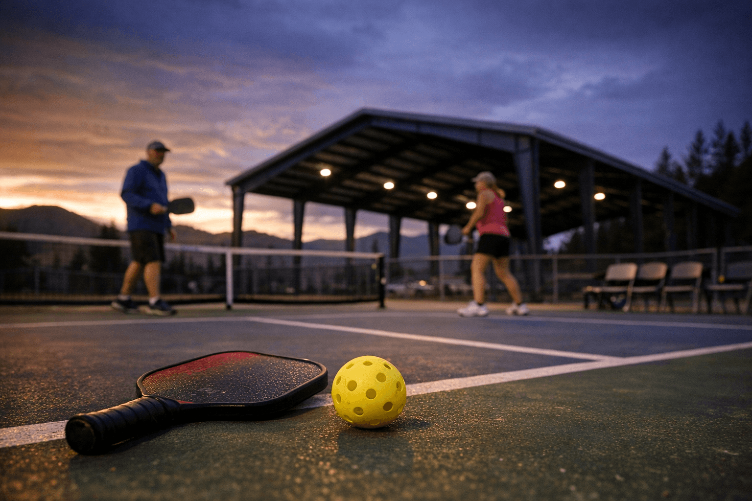 Winthrop council stalls plan for eight covered pickleball courts