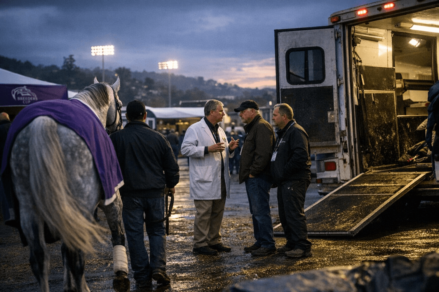 White Abarrio owners sue over last-minute Breeders’ Cup scratch