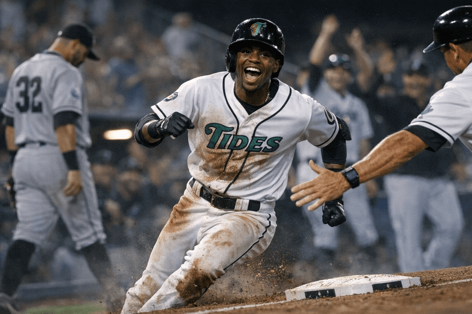 Bradfield Jr. powers Norfolk comeback, Tides snap four-game skid