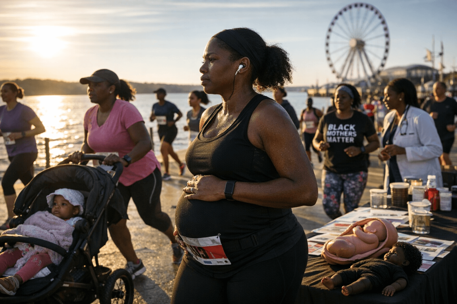 National Harbor 5K spotlights Black maternal health during awareness week
