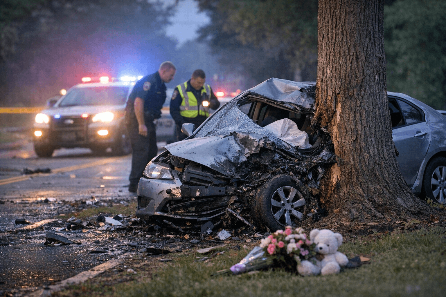 Police identify woman killed in Landover tree crash, investigation continues