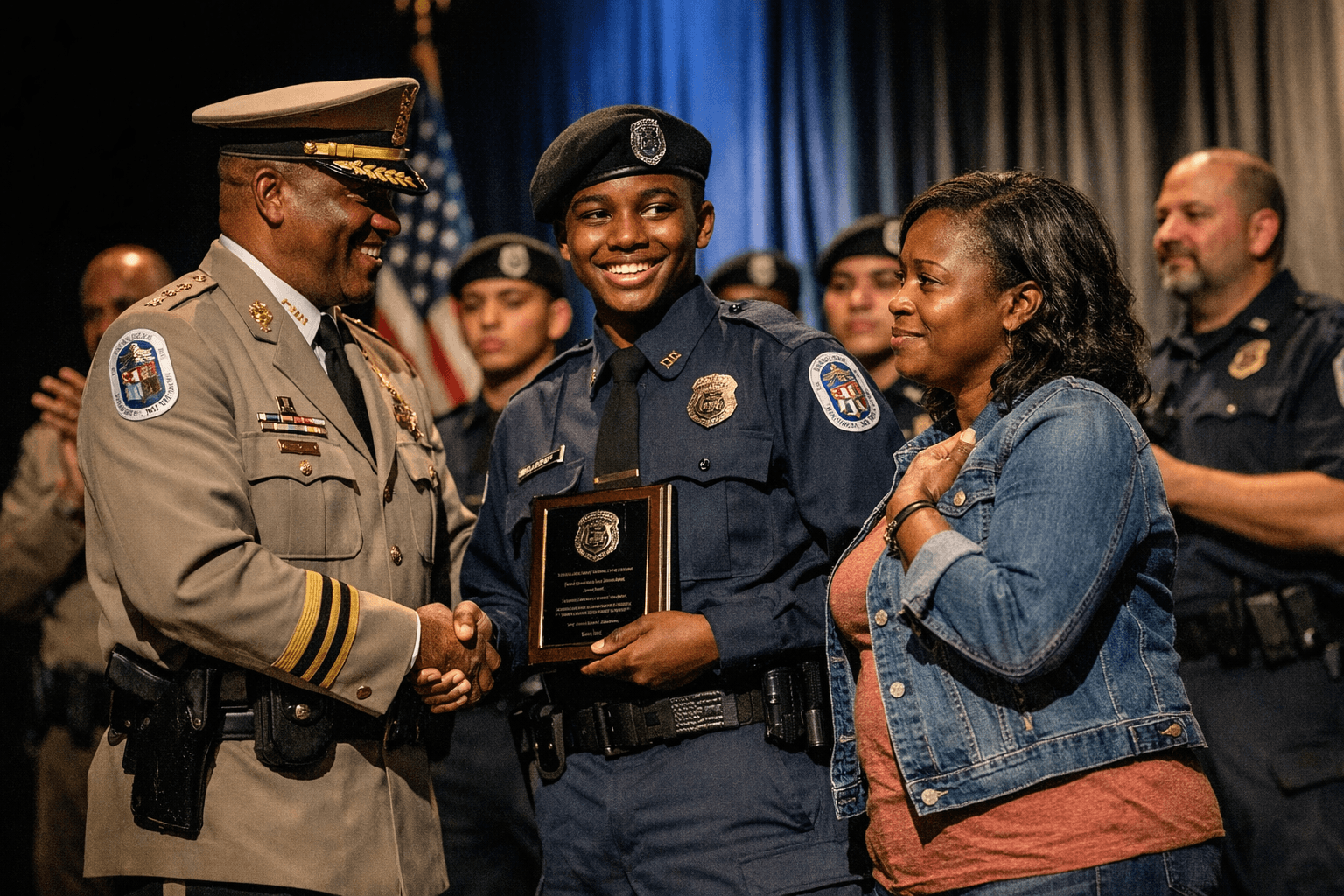 Prince George’s County police honor Explorers, advisors and families at ceremony