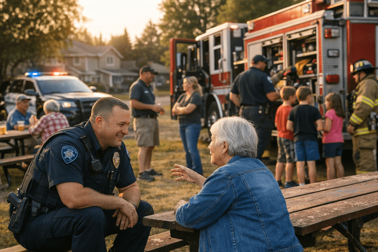 Graham launches monthly First Responder Fridays to connect residents, staff