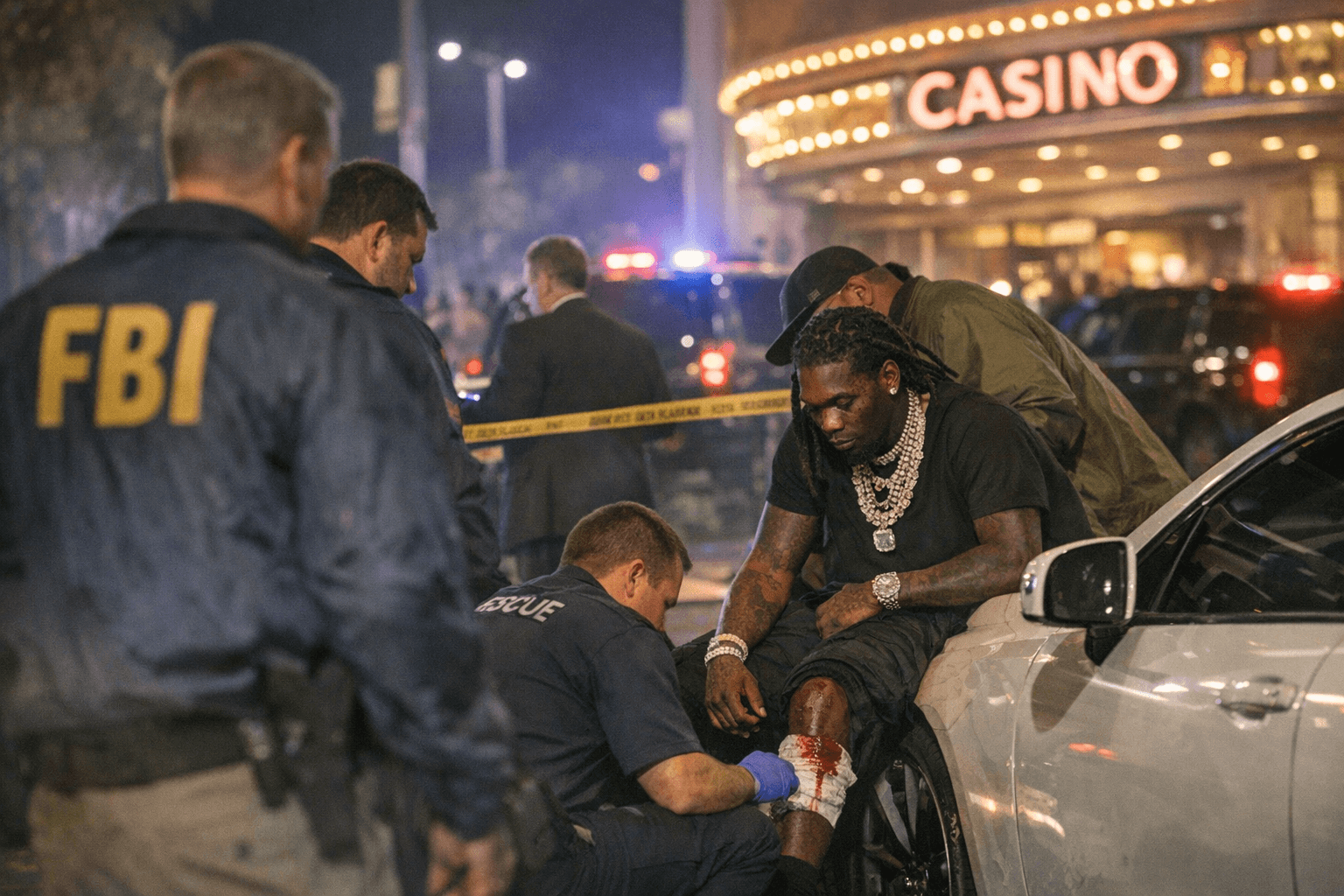 FBI probes ambush of rapper Offset outside Florida casino