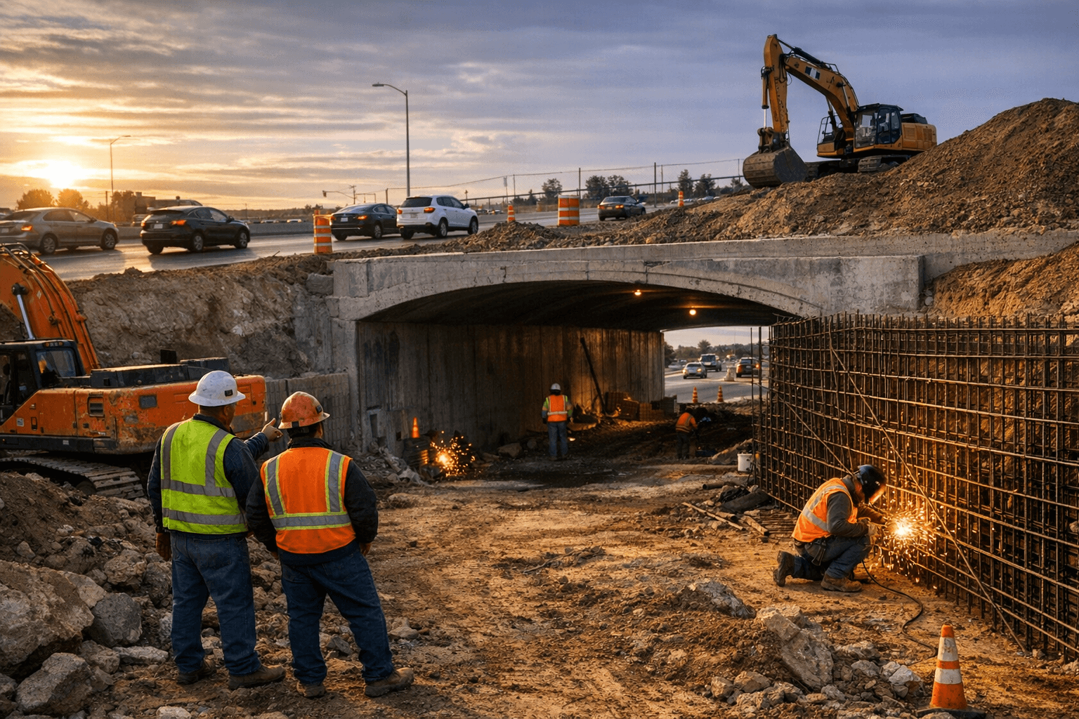 Construction begins on Arapahoe Road underpass for Lone Tree Creek Trail
