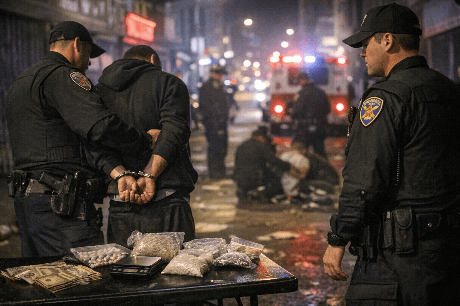 SF police make 47 arrests, seize 939 grams in drug crackdown