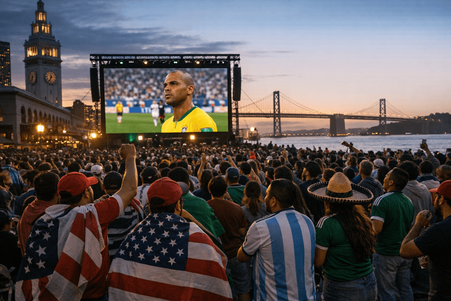 San Francisco to host free FIFA World Cup watch parties, fan zones