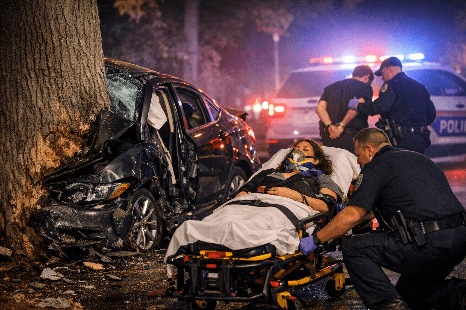 Mt. Sinai driver charged with DWI after crash injures passenger seriously