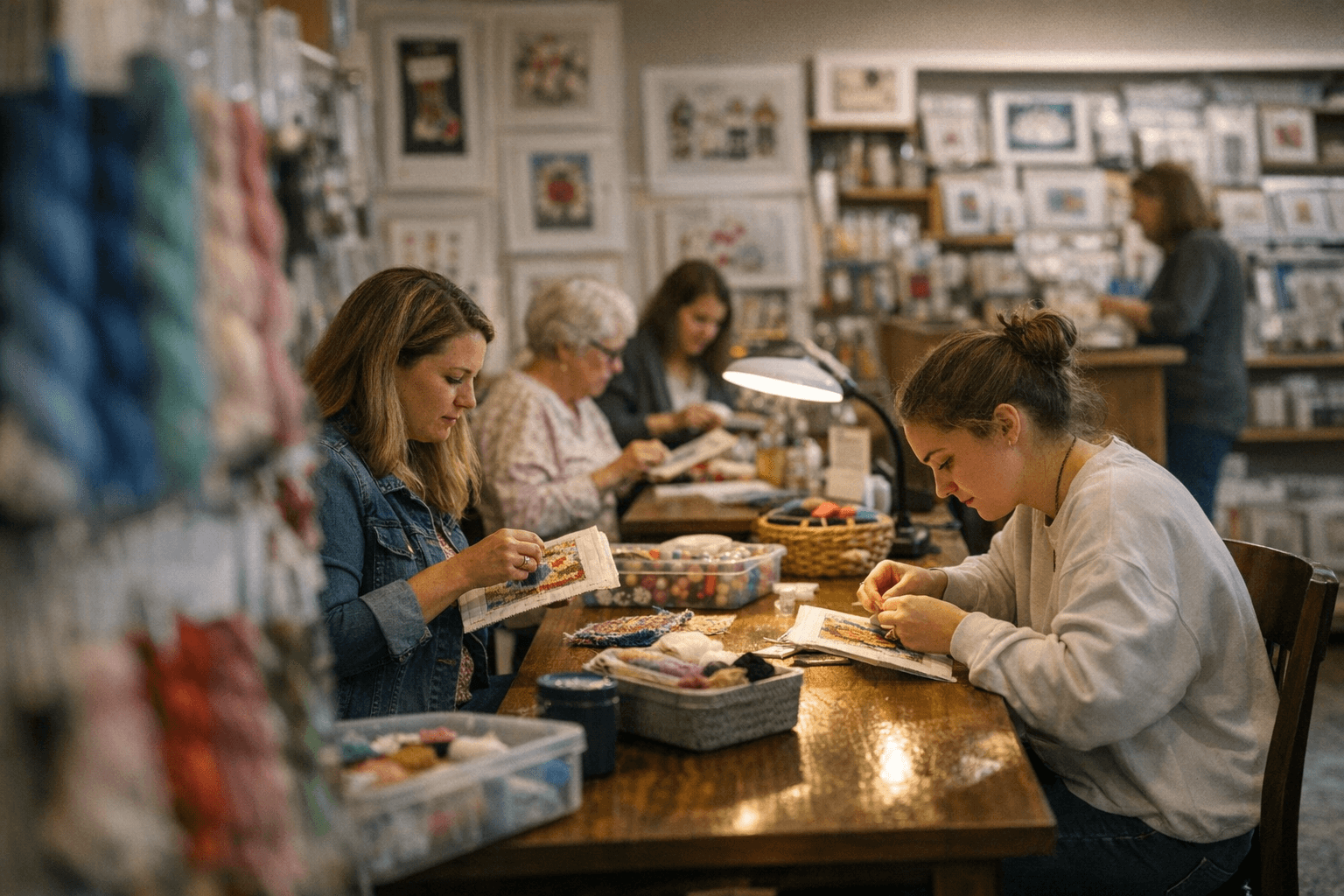 Needlepoint Nest opens in Oxford, offers shop and stitching events