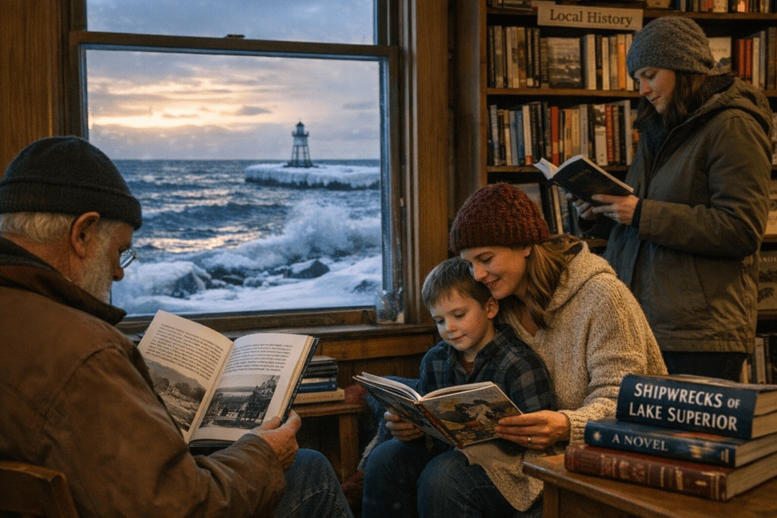 North Shore readers mix fiction, history, and family books this winter